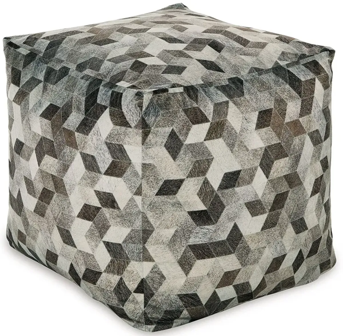 Albermarle - Pouf - Gray / Brown