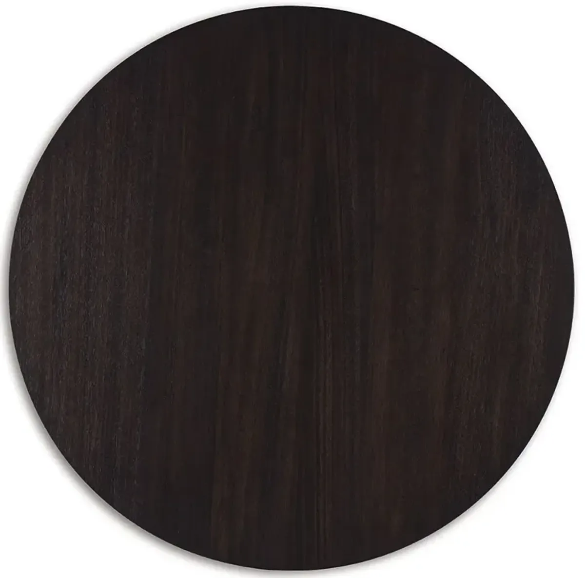 Chasinfield - Dark Brown - Round End Table