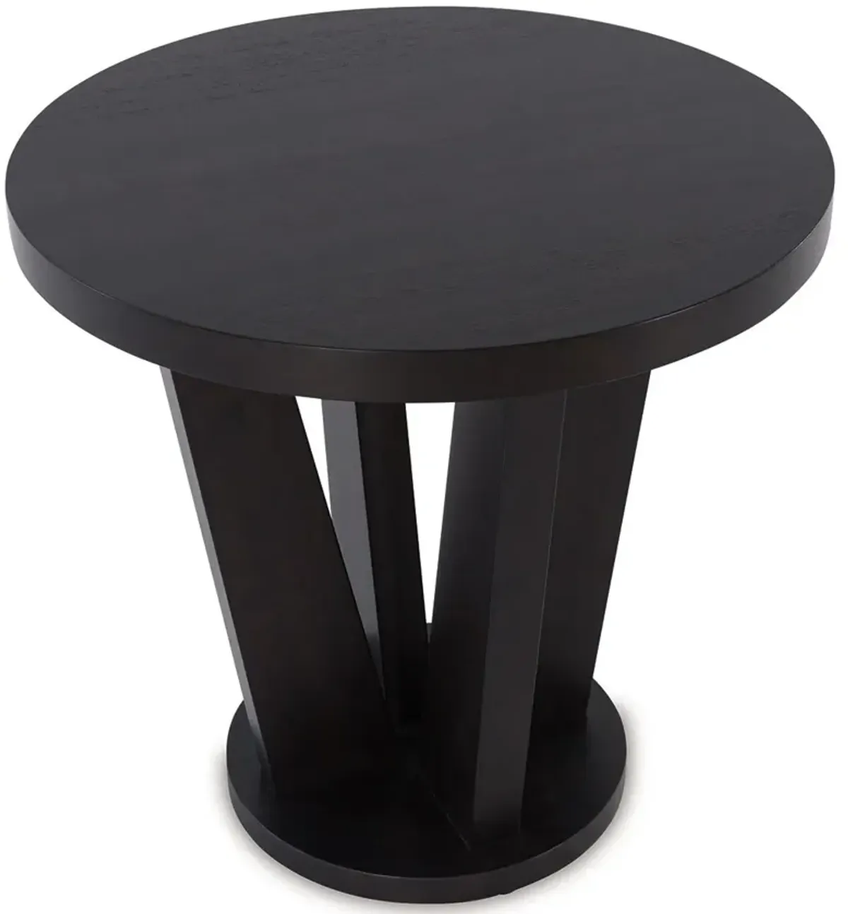 Chasinfield - Dark Brown - Round End Table