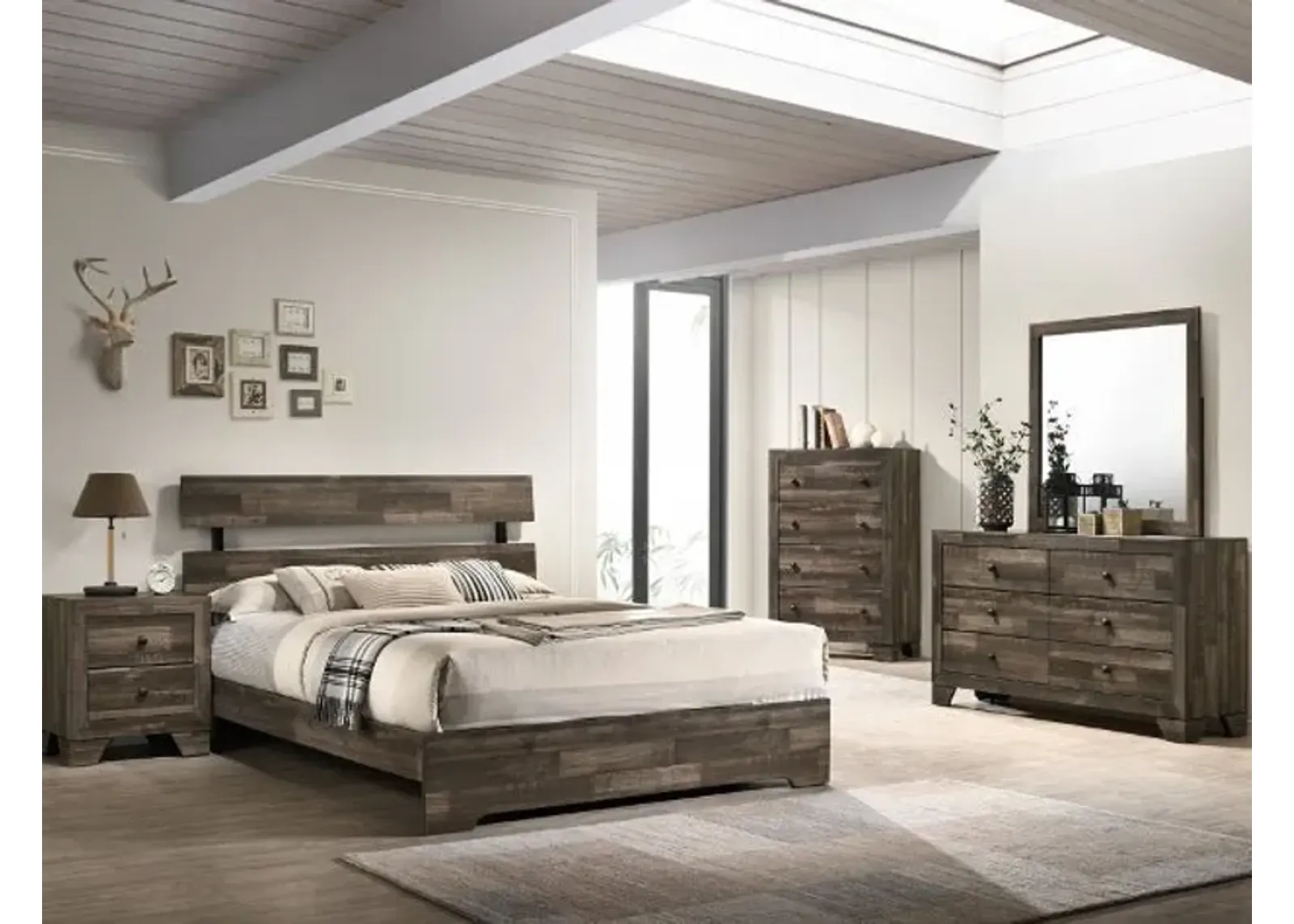 ATTICUS 6 PIECE BEDROOM SET