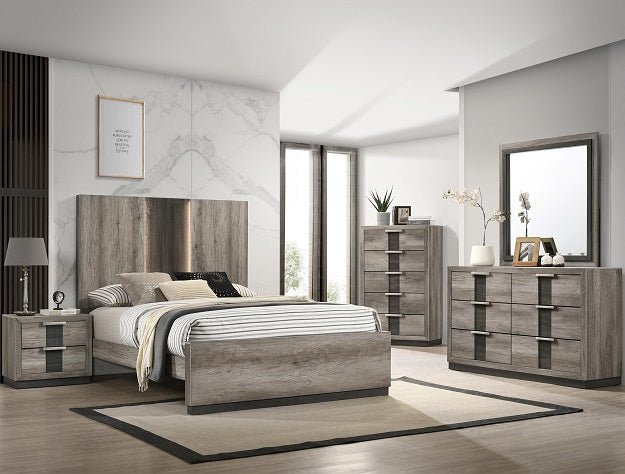 RANGLEY 6 PIECE BEDROOM SET - KING