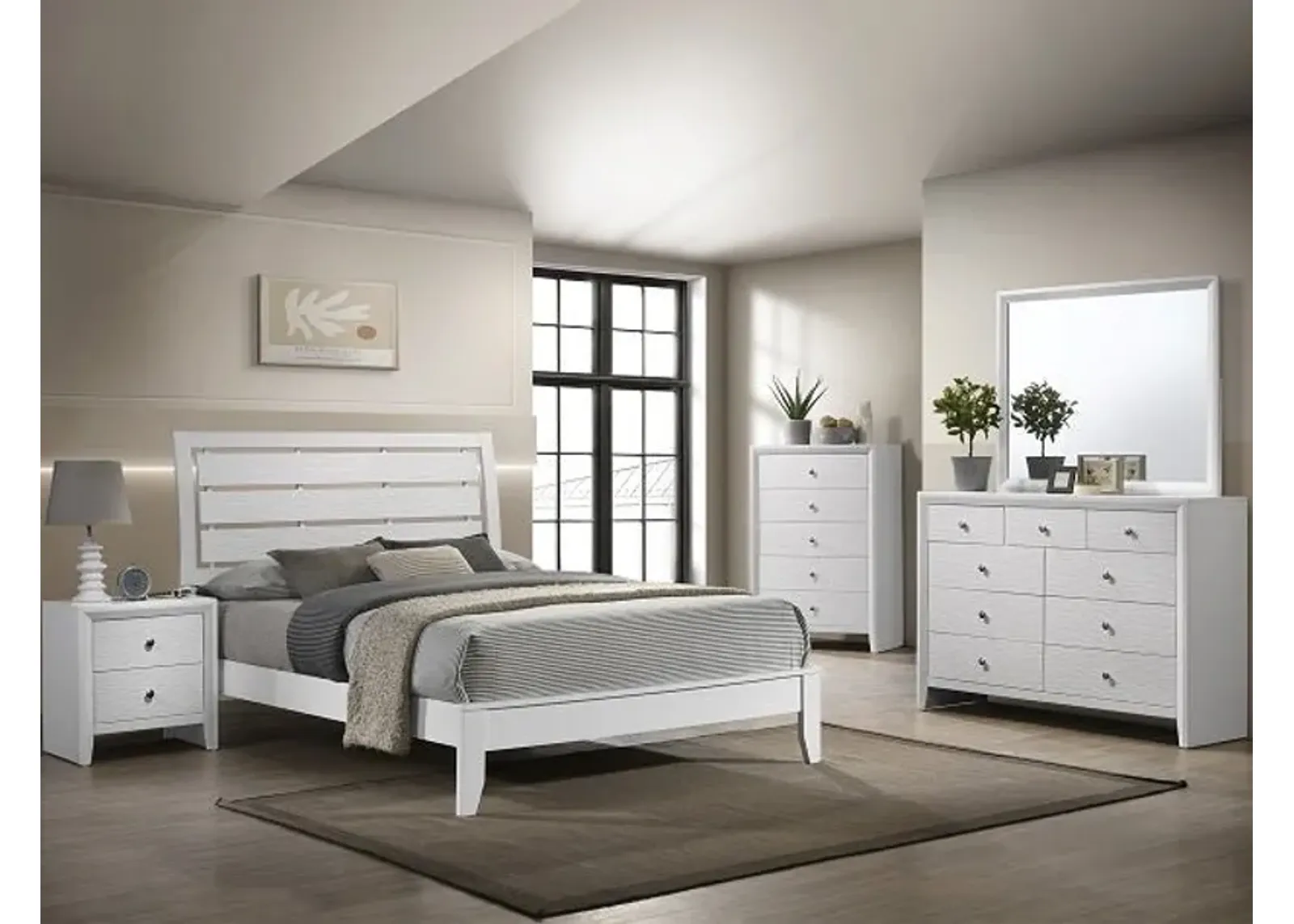 EVAN 6 PIECE BEDROOM SET - QUEEN