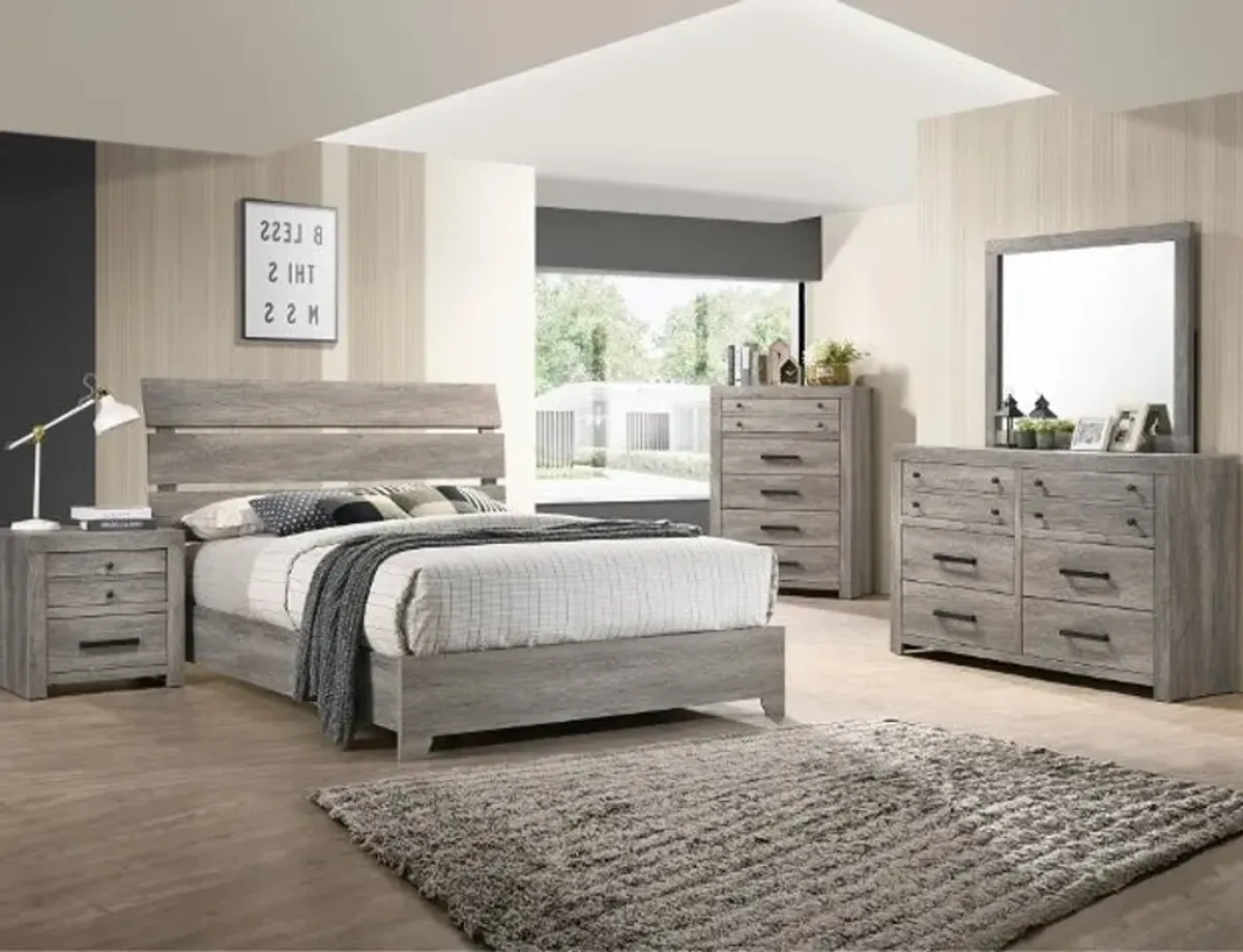 TUNDRA 6 PIECE BEDROOM SET - KING