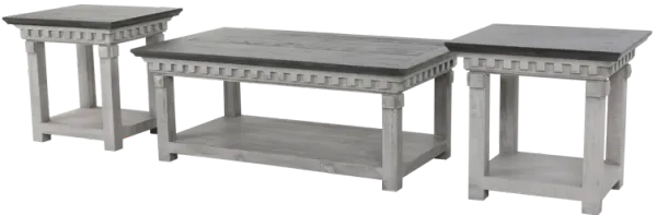 ALAMO 3 PIECE COFFEE TABLE SET