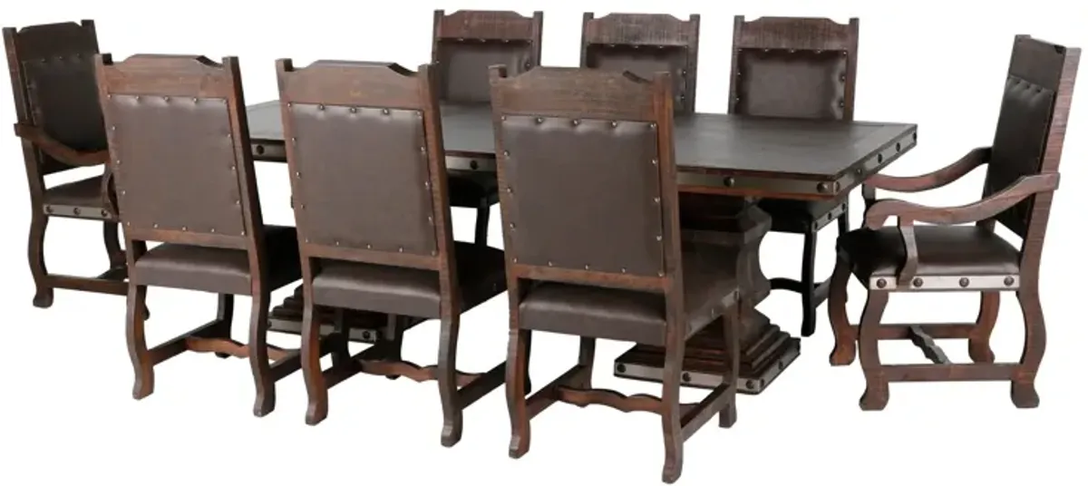 HACIENDA 9 PIECE DINING ROOM SET