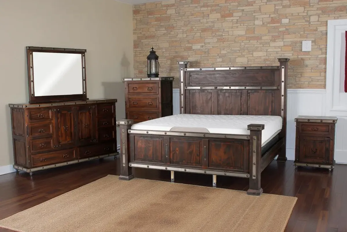 HACIENDA 6 PIECE BEDROOM SET
