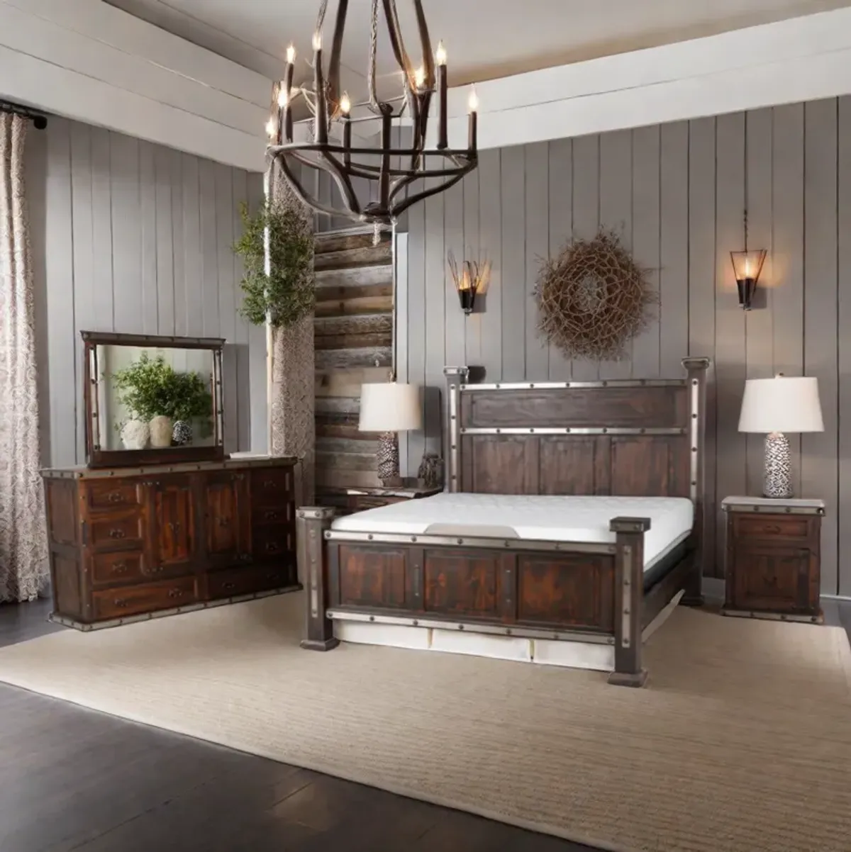 HACIENDA 6 PIECE BEDROOM SET