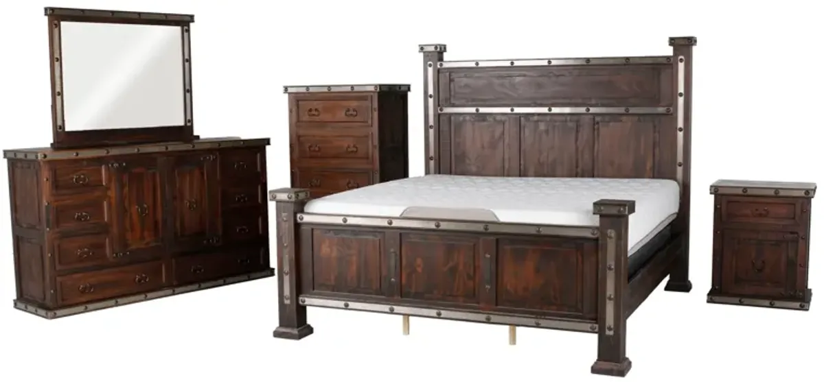 HACIENDA 6 PIECE BEDROOM SET