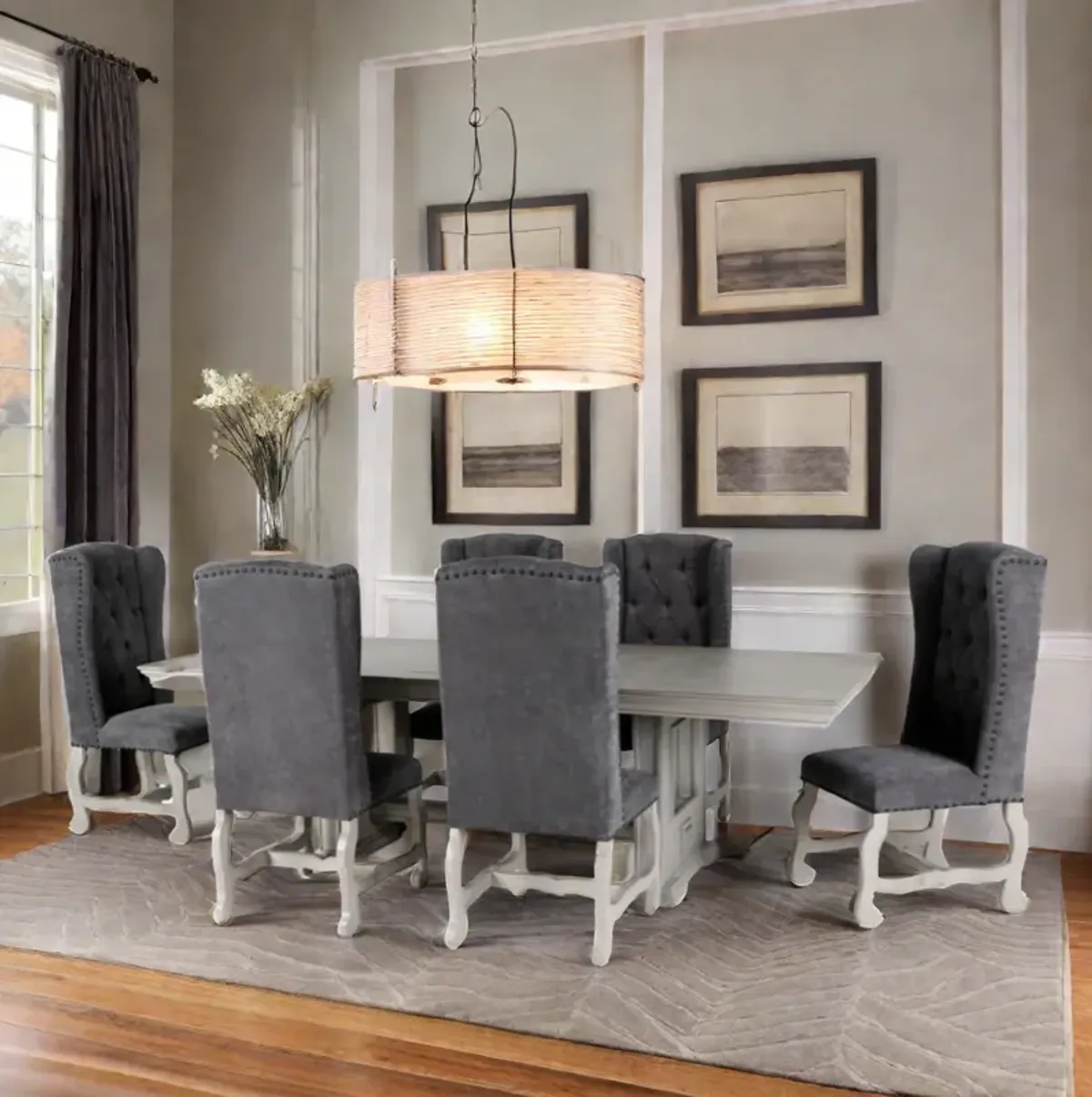 ASPEN / MAGNOLIA 7 PIECE DINING ROOM SET