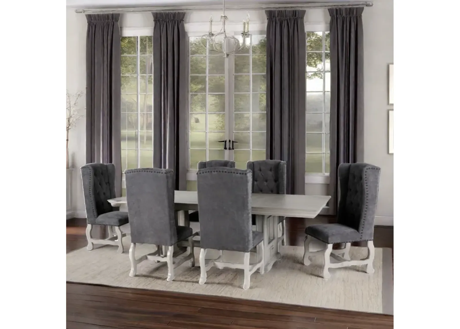 ASPEN / MAGNOLIA 7 PIECE DINING ROOM SET