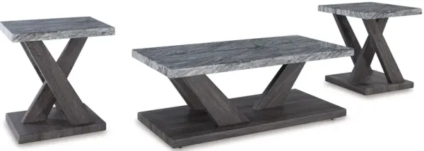 Bensonale - Occasional Table Set (Set of 3) - Brown / Gray