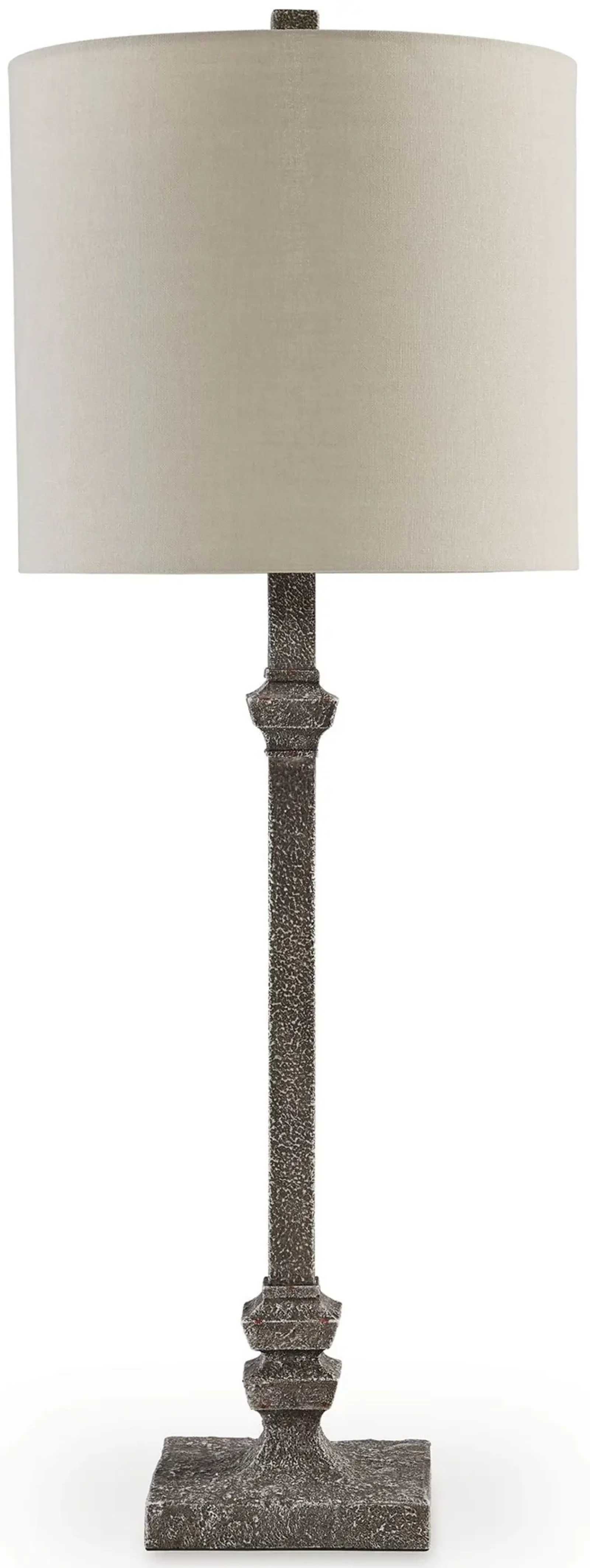 Oralieville - Distressed Gray - Poly Accent Lamp