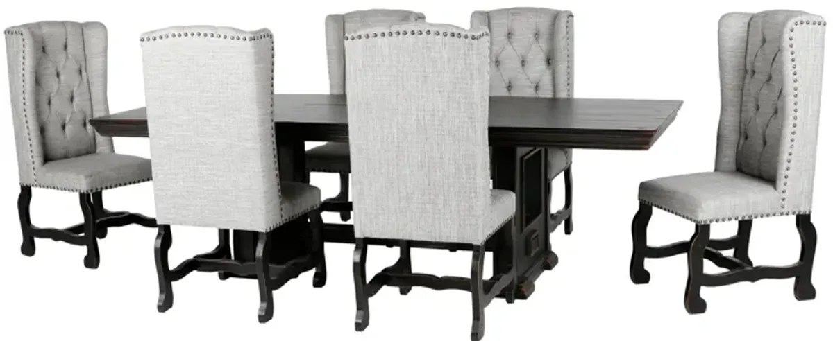 MAGNOLIA / ASPEN 7 PIECE DINING TABLE SET