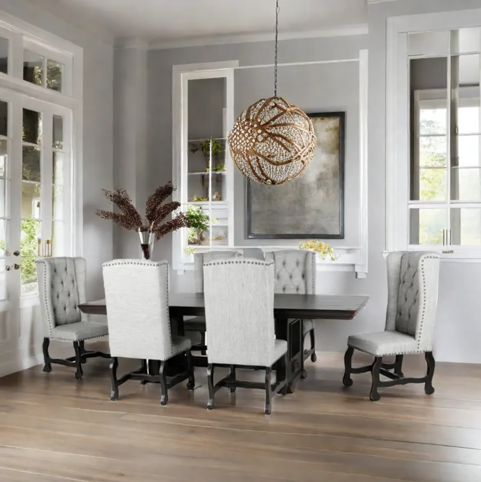 MAGNOLIA / ASPEN 7 PIECE DINING TABLE SET