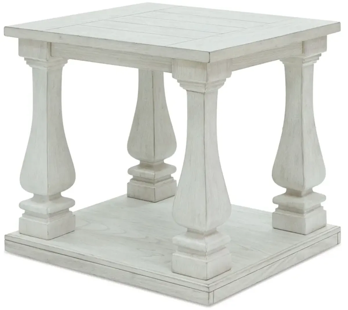 Arlendyne - Rectangular End Table - Antique White