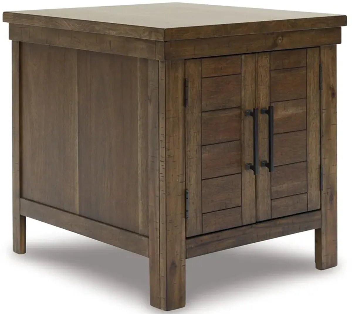 Moriville - Grayish Brown - Rectangular End Table