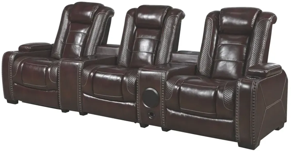 3-Piece Power Recline Home Theater Seating