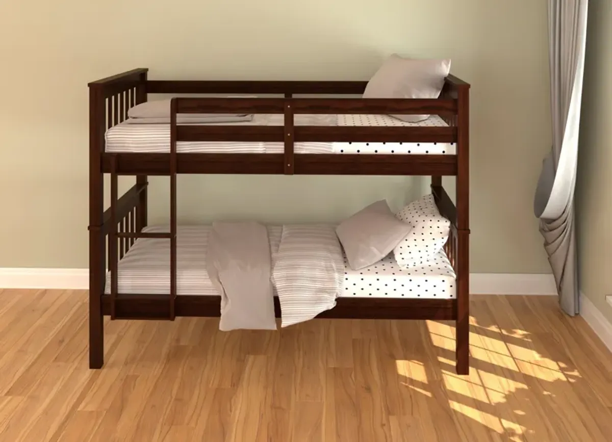 TWIN OVER TWIN BUNK BED