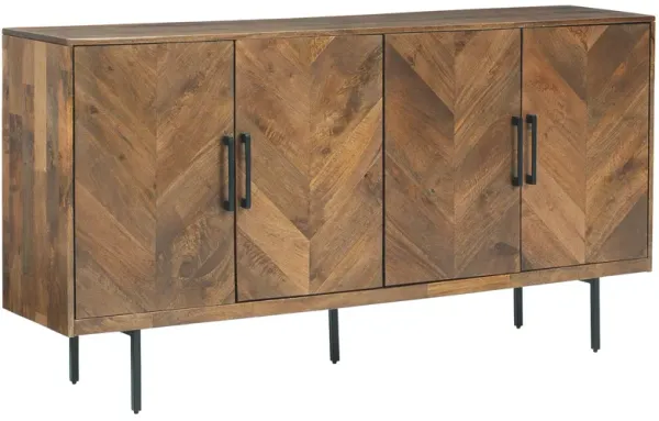 PratTVille - Brown - Accent Cabinet