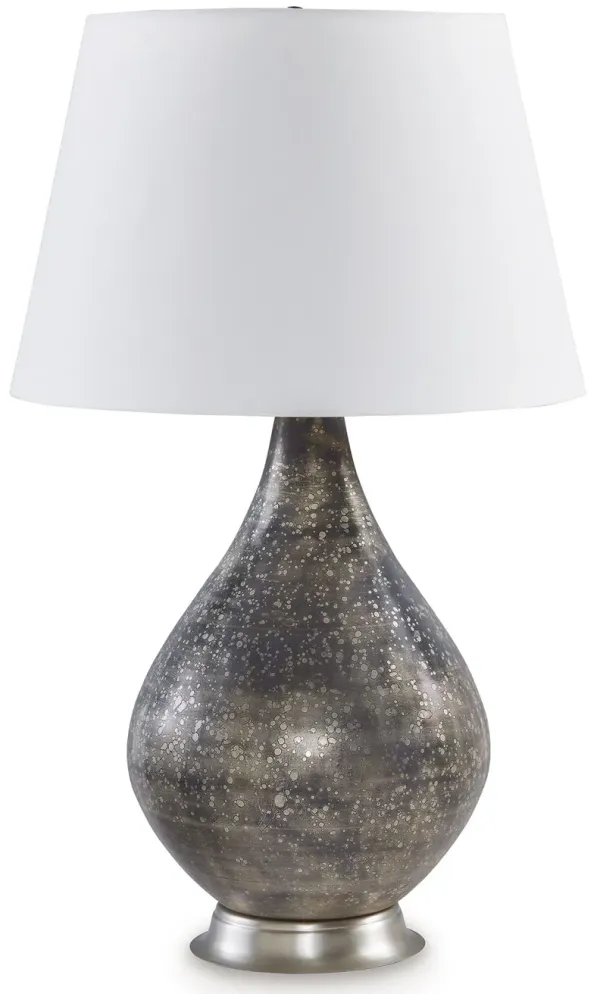 Bluacy - Antique Gray - Glass Table Lamp