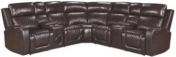 3 PIECE POWER RECLINING SECTIONAL WITH BLUETOOTH SPEAKER