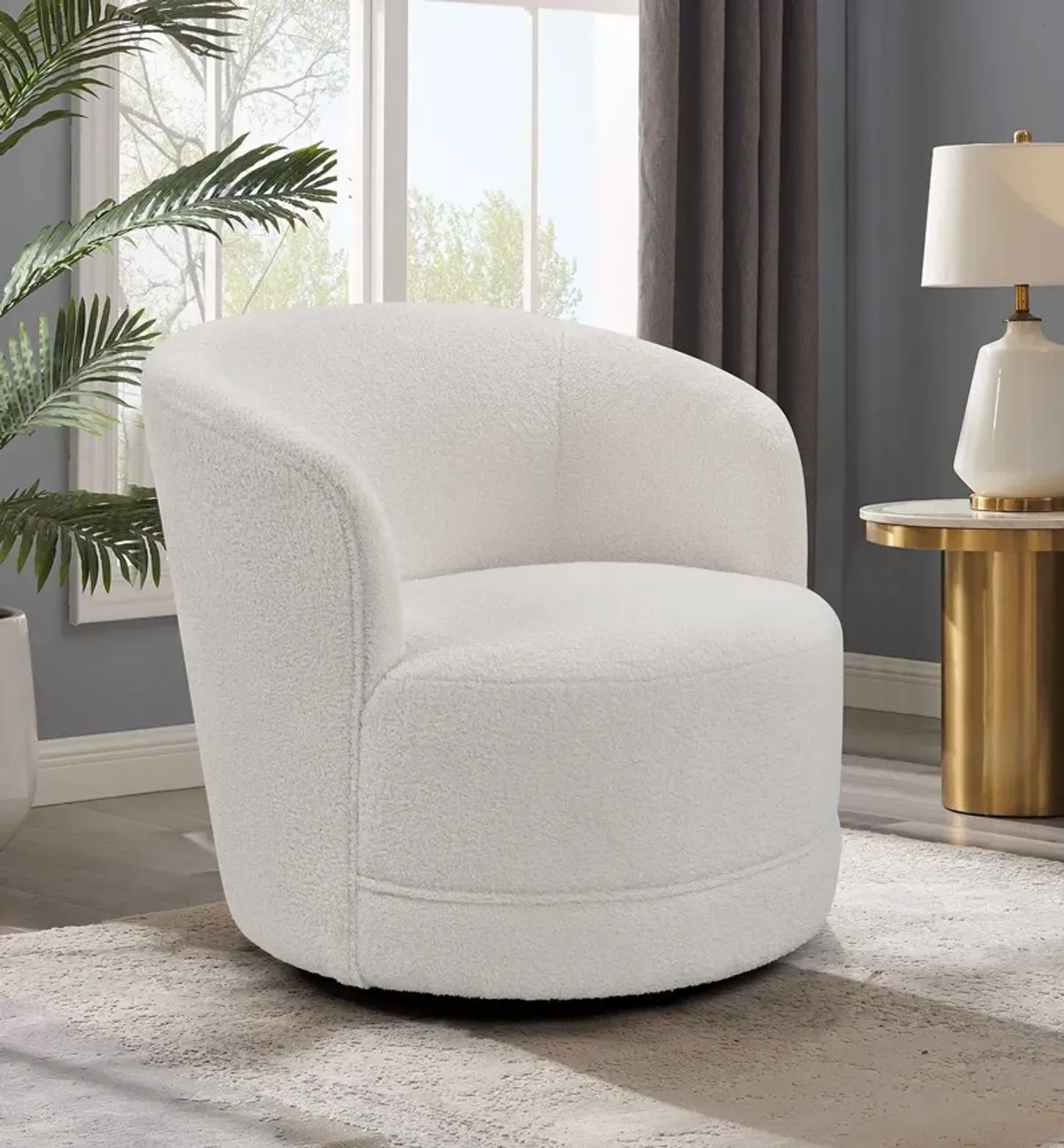 SWIVEL ACCENT CHAIR