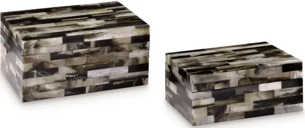 Ellford - Box Set (Set of 2) - Black / Brown / Cream