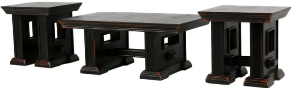 MAGNOLIA / ASPEN 3 PIECE COFFEE TABLE SET