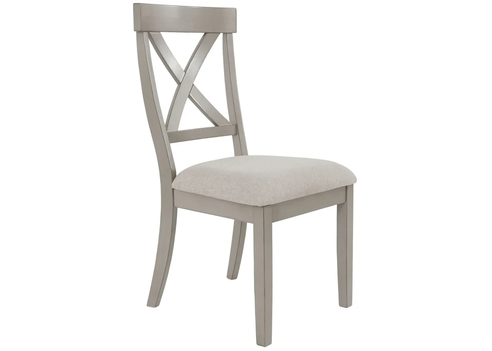 Parellen - Gray - Dining Uph Side Chair (Set of 2)