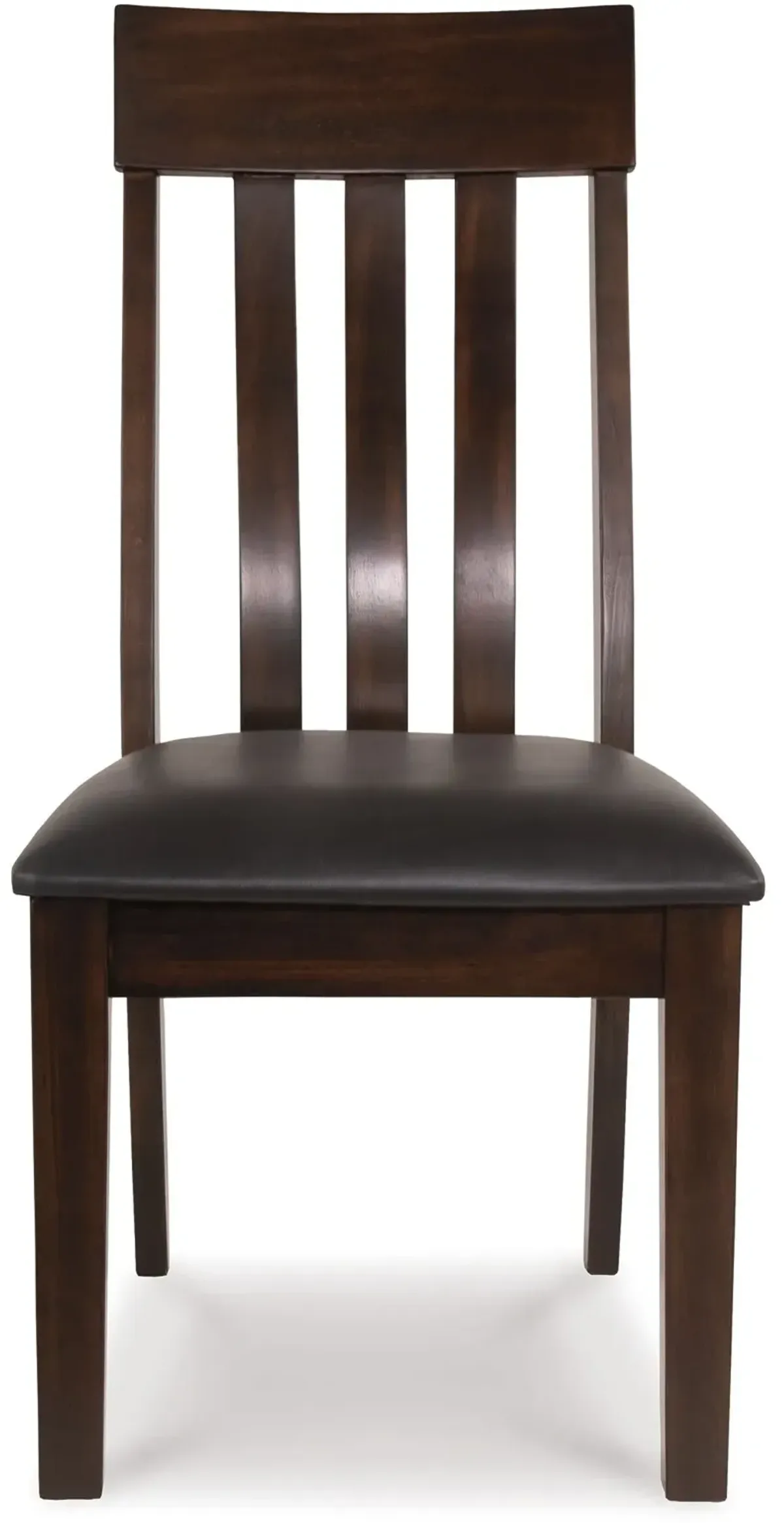 Haddigan - Dark Brown - Dining Uph Side Chair (Set of 2)