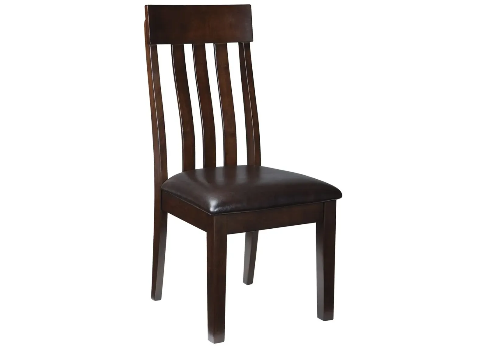 Haddigan - Dark Brown - Dining Uph Side Chair (Set of 2)