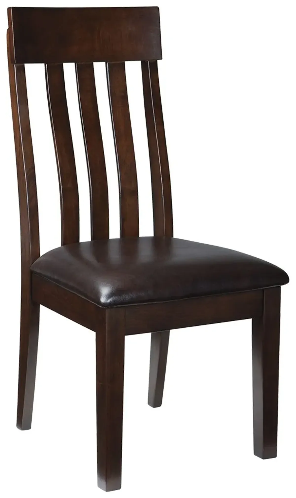 Haddigan - Dark Brown - Dining Uph Side Chair (Set of 2)