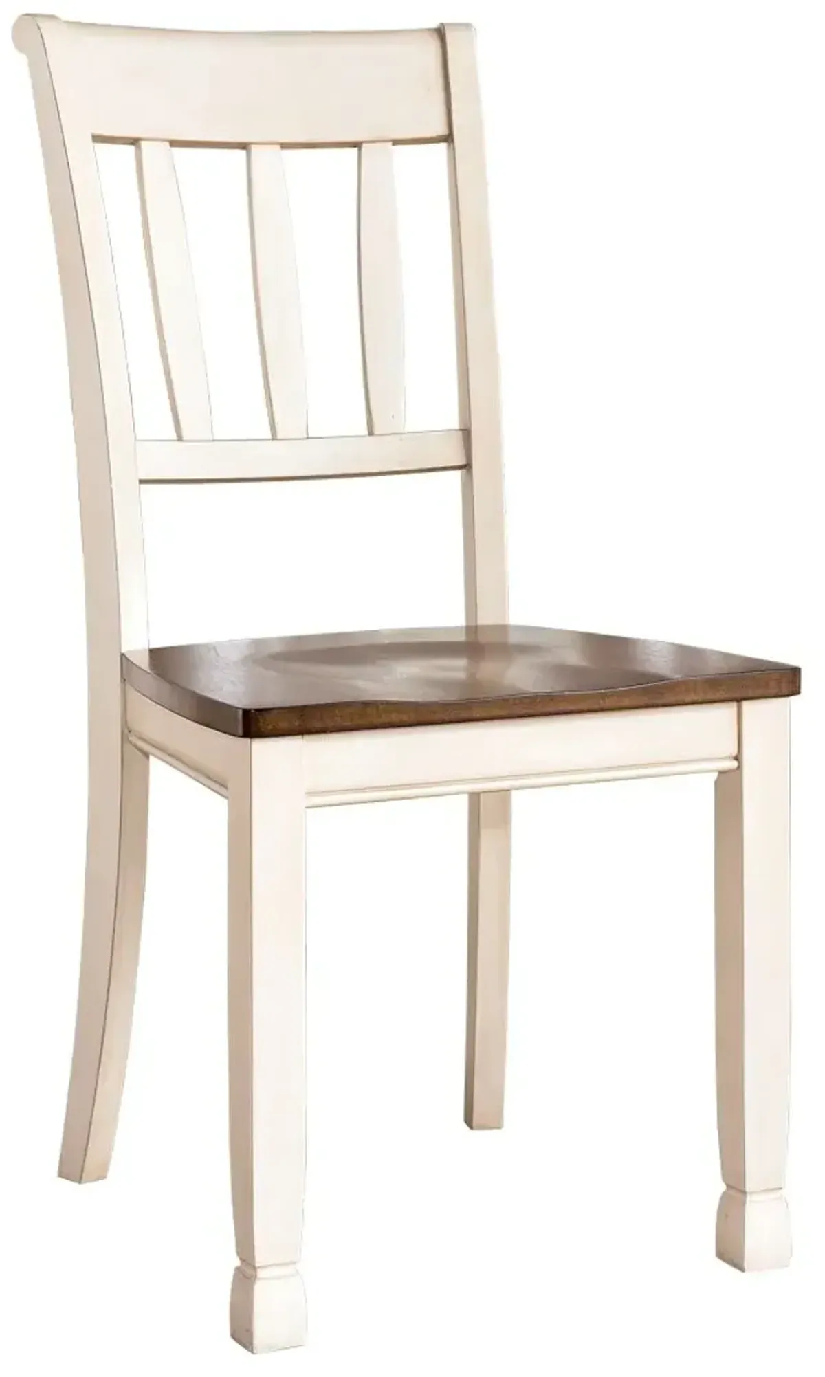 Whitesburg - Brown / Cottage White - Dining Room Side Chair (Set of 2)