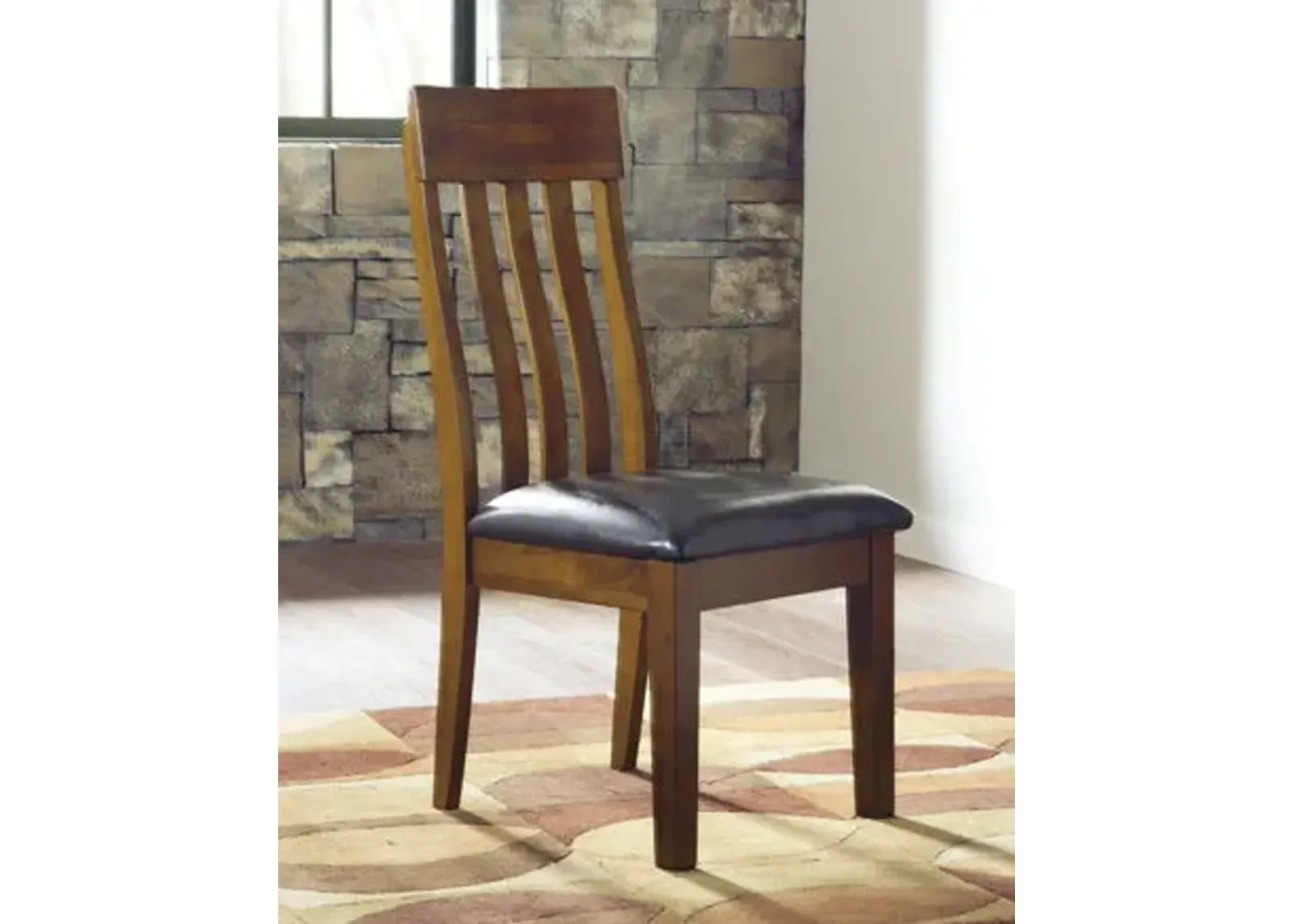 Ralene - Medium Brown - Dining Uph Side Chair (Set of 2)