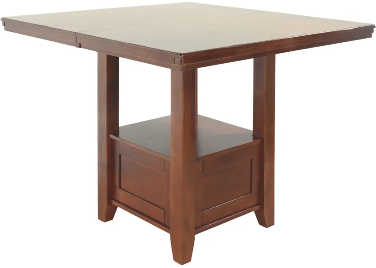 Ralene - Medium Brown - Rectangular Dining Room Counter Extension Table