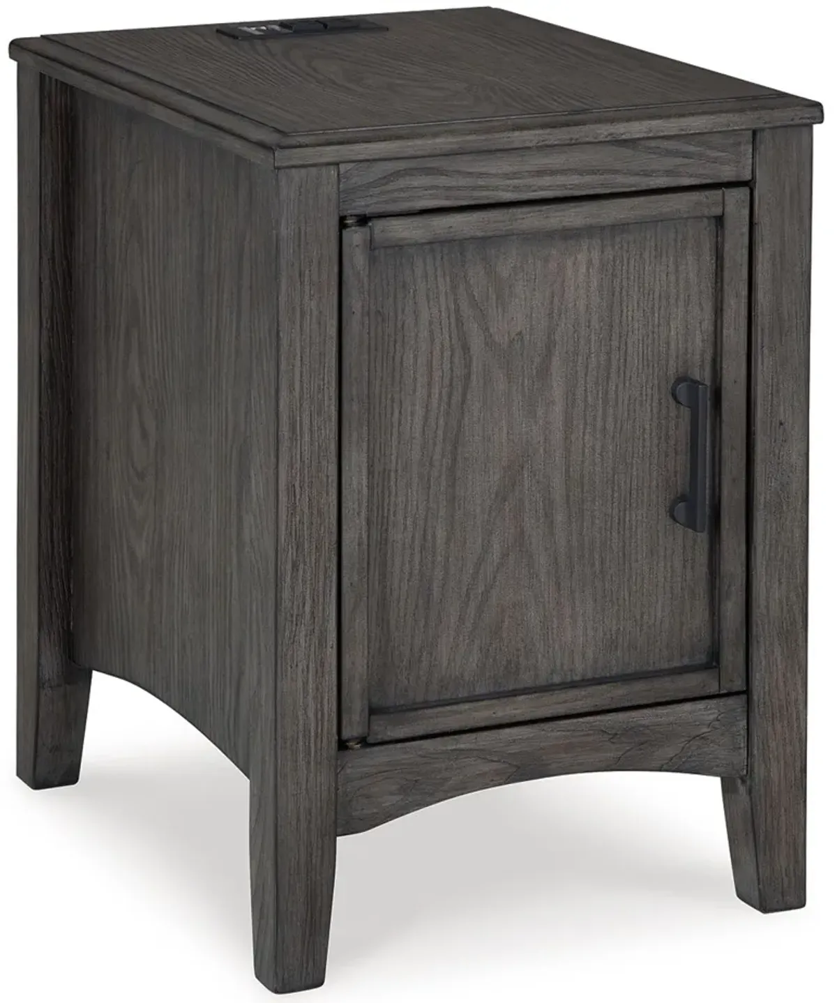 Montillan - Grayish Brown - Chair Side End Table