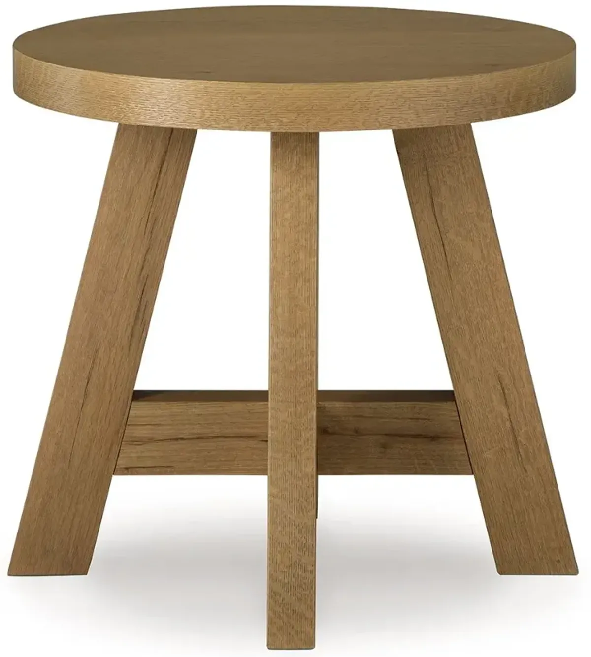 Brinstead - Light Brown - Oval End Table