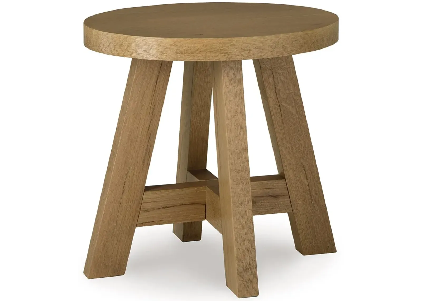 Brinstead - Light Brown - Oval End Table