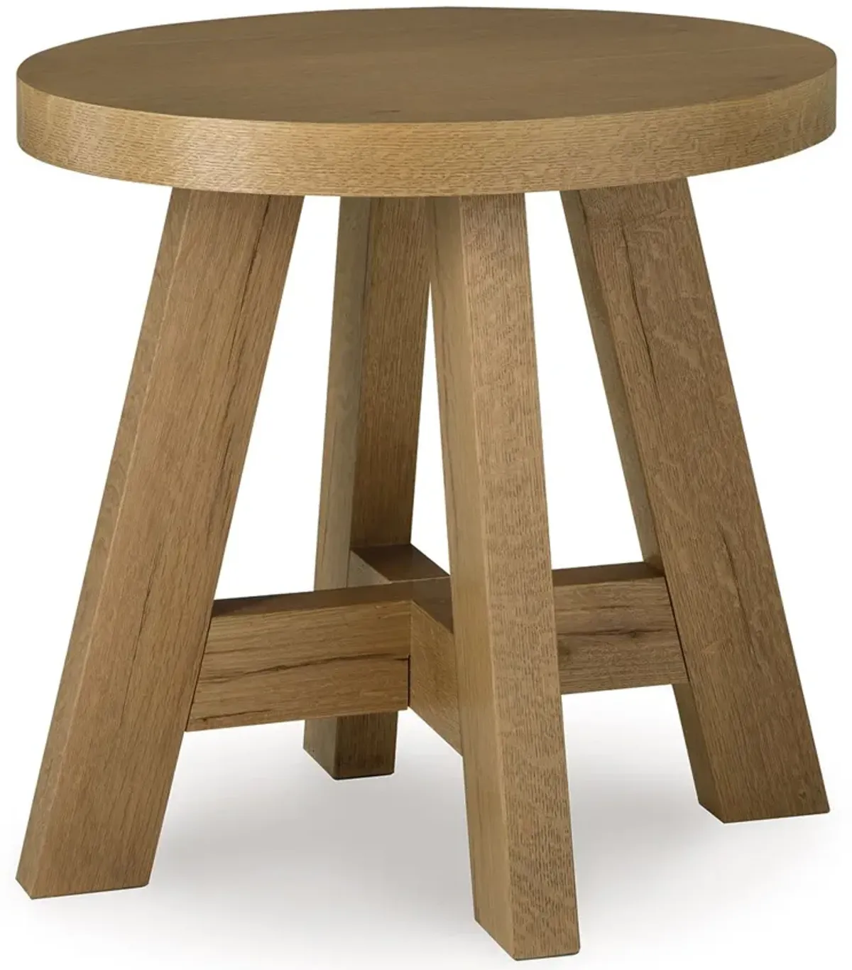 Brinstead - Light Brown - Oval End Table