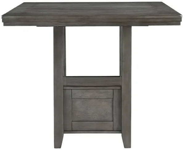 Hallanden - Rectangular Dining Room Counter Extension Table - Gray