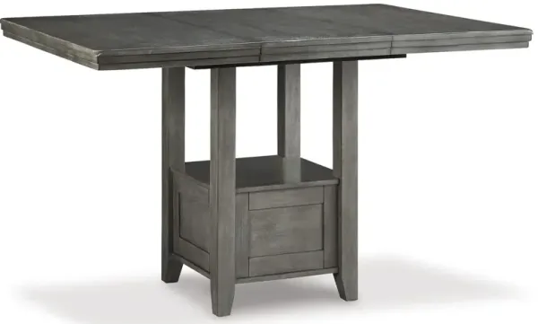 Hallanden - Rectangular Dining Room Counter Extension Table - Gray