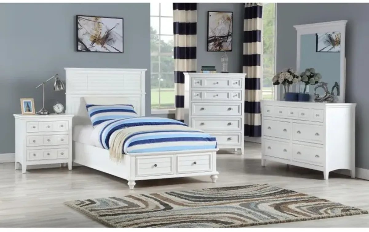 6 PIECE TWIN BEDROOM SET