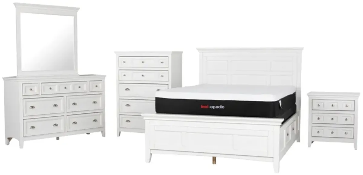 6 PIECE TWIN BEDROOM SET