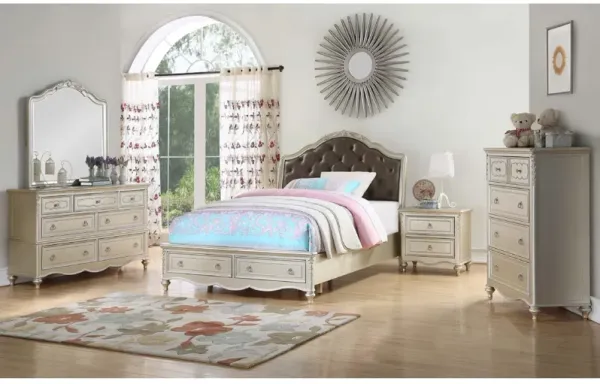 6 PIECE TWIN BEDROOM SET