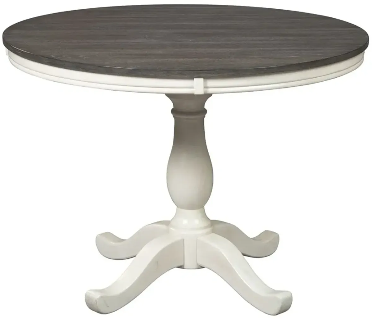 Nelling - White / Brown / Beige- Dining Room Table