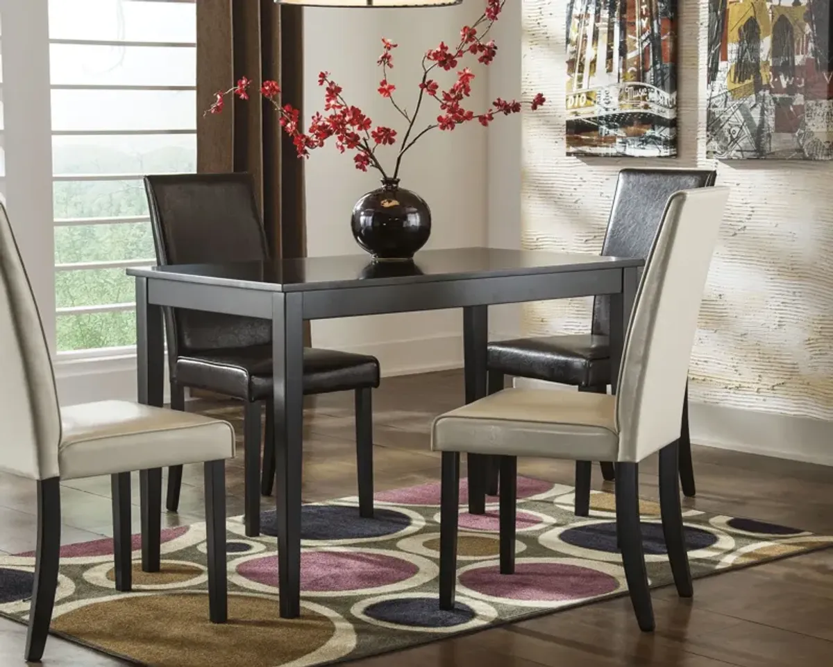 Kimonte - Dark Brown - Rectangular Dining Room Table