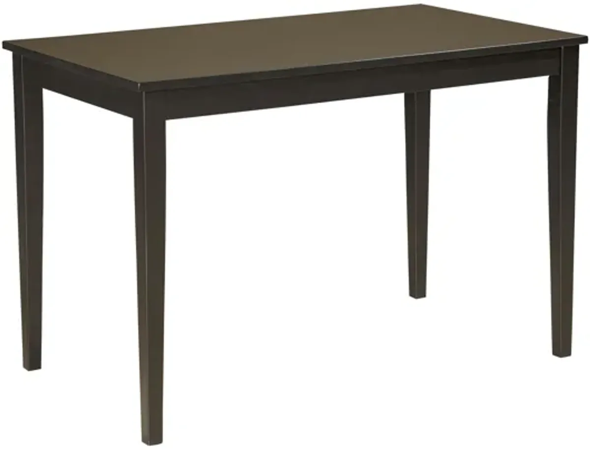 Kimonte - Dark Brown - Rectangular Dining Room Table