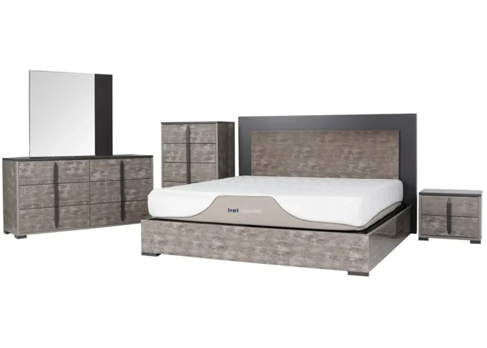 PARKmona 6 PIECE QUEEN BEDROOM SET