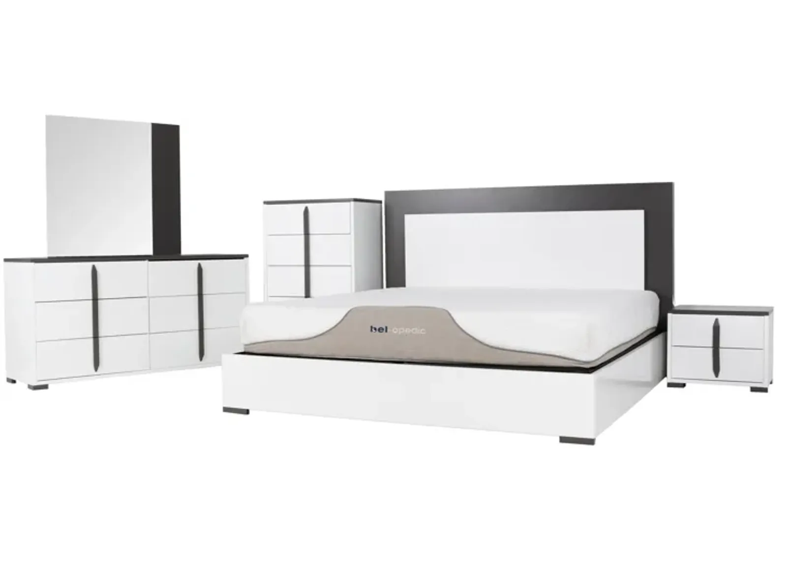 PARKMONA 6 PIECE QUEEN BEDROOM SET