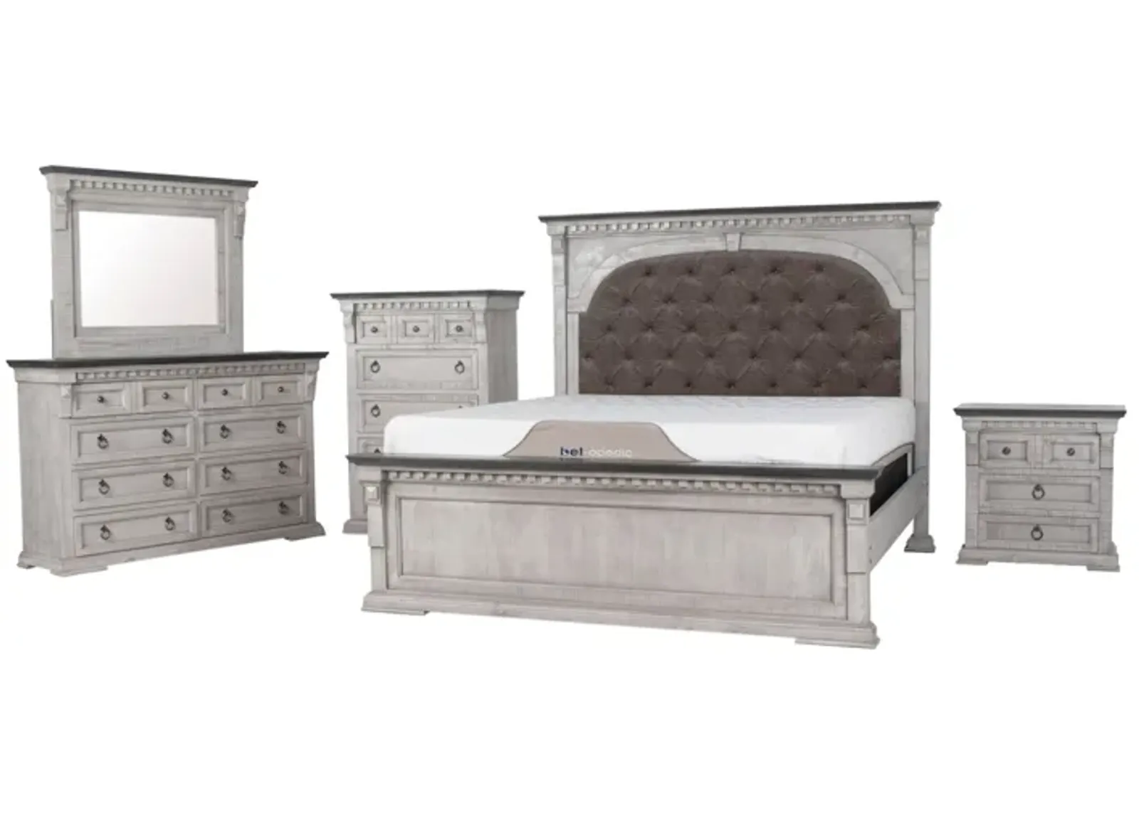 ALAMO 6 PIECE QUEEN BEDROOM SET